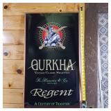 Gurkha vintage classic selection Regent  Metal Sign -