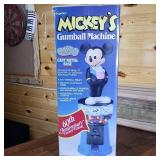 Mickey Mouse Coin Operated Gumball Machine  In Original Box - 60th Anniversary Edition