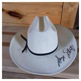 Authentic George Strait Autographed Cowboy Hat