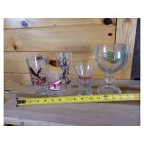 Lot of Assorted Beer Glasses