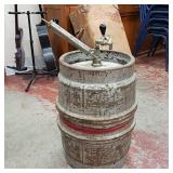 Large Vintage Keg  Geo Walter Brewing Co with Tap  Appleton Wisconsin