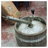 Large Vintage Keg  Geo Walter Brewing Co with Tap  Appleton Wisconsin