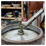 Large Vintage Keg  Geo Walter Brewing Co with Tap  Appleton Wisconsin