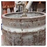 Large Vintage Keg  Geo Walter Brewing Co with Tap  Appleton Wisconsin