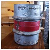 Geo Walter Brewery 3 and 7 eighths gallon  Independent Original  Welded out with new name  Very interesting Vintage Keg, Rare Indeed!