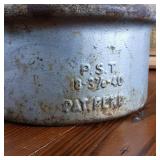 Geo Walter Brewery 3 and 7 eighths gallon  Independent Original  Welded out with new name  Very interesting Vintage Keg, Rare Indeed!