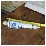 Point Light Wooden Beer Tap  Nice wood in great condition  over 11 ½ inches tall