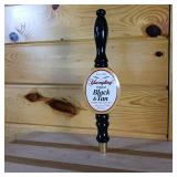 12 ½ inches tall Yuengling Original Black and Tan English Style Dark Beer  America