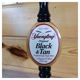 12 ½ inches tall Yuengling Original Black and Tan English Style Dark Beer  America