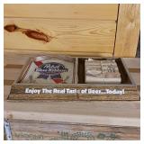 Enjoy the Real Taste of Beer Today  - Unused Calendar from 1984 Seasons Greetings  Vintage Pabst Blue Ribbon Beer