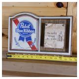 Enjoy the Real Taste of Beer Today  - Unused Calendar from 1984 Seasons Greetings  Vintage Pabst Blue Ribbon Beer
