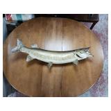 Trophy Sized Northern Fish Mount for Bar Display and Conversation Starter -