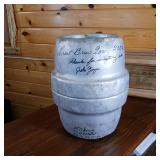 Pony Keg Stevens Point Beverage Co. 3.78 gallons  signed great brew tour 2006