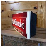 Working Old Milwaukee Lighted Beer Sign  tastes as great as it