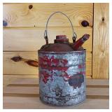 1 gallon vintage gas gallon