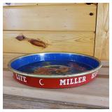 Vintage Miller High Life Tin Serving Tray