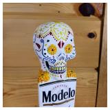 Modelo Especial Sugar Skull Beer Tap Handle  How cool is that! Day of the Dead