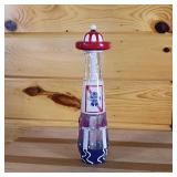 Pabst Special Edition UFO Beer Tap Handle  UFO on top, Alien Hand and Flames!   Cool!