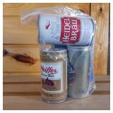 Vintage Lot of Cans :: St. Pauli Girl : Primo : Hi Brau :: Pfieffer + Heidle Brau
