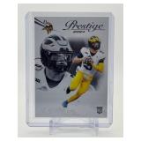 2024 Panini Prestige J.J. McCarthy Rookie Card Wearing Michigan Wolverines Uniform