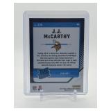 2024 Panini Donruss Optic - Rated Rookie J.J. McCarthy Rookie Card Minnesota Vikings