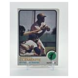 1973 Topps - Roberto Clemente Card Pittsburgh Pirates Legend MLB Hall of Fame