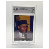 1994 Images Jerome Bettis Rookie Card BCCG Graded 10, Mint Perfect Pittsburgh Steelers Legend and NFL Hall of Famer