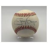 Tony Gwynn Autographed Baseball, Beckett Authenticated With Hologram Sticker, San Diego Padres Legend and MLB Hall of Famer