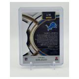 2023 Panini Select - Premier Level Sam LaPorta #106 Silver Prizm Die-Cut Rookie Card