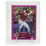 2023 Topps Chrome - Corbin Carroll #95 Pink Refractor Rookie Card