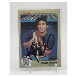 1983 Fleer - Kent Hrbek #616 Autographed Card Minnesota Twins