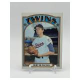 1972 Topps - Bert Blyleven Minnesota Twins Legend MLB Hall of Fame