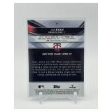 2022 Bowman’s Best Joe Ryan Rookie Card Minnesota Twins