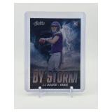 2024 Panini Absolute - By Storm J.J. McCarthy Rookie Card Minnesota Vikings