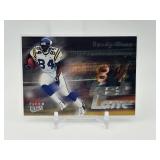 2000 Fleer Ultra Randy Moss “Fast Lane” Insert Card Vikings Legend and NFL Hall of Fame