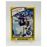 1990 Starting Lineup Card Featuring Vikings Legend Keith Millard