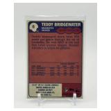 2014 Topps Chrome - 1985 Design Teddy Bridgewater Rookie Card Minnesota Vikings