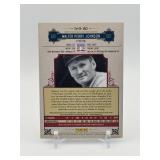 2012 Panini Cooperstown - Walter Johnson Serial #’d 166/299 Washington Senators Legend and MLB Hall of Fame