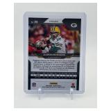 2020 Panini Prizm - Aaron Rodgers #206 Blue Wave Prizm 25/199