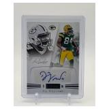 2011 Panini Playbook - Rookie D.J. Williams Autographed Card #’d 39/299