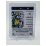 2011 Panini Playbook - Rookie D.J. Williams Autographed Card #’d 39/299