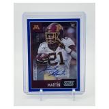 2020 Score - Rookies Kamal Martin #347 (RC) Blue Parallel #’d 25/35