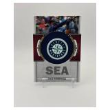 2023 Topps Series 1 - Team Logo Commemorative Patches Julio Rodriguez