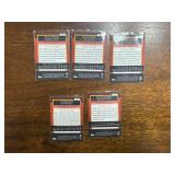 2011 Topps Triple Threads Serial #’d Insert Card Lot, Ryan Howard, David Wright, Thurman Munson, CC Sabbathia, Willie McCovey, all Cards #’d to 1500