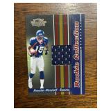 2006 Donruss Threads Brandon Marshall Rookie Jersey Card Serial #’d 375/500