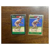 Josh Willingham Bowman Rookie Cards 2-Cards Lot Minnesota Twins