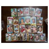 1966 Topps Baseball Card Lot, 24 Cards, Lower Grade