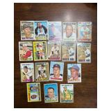 1967 Topps Baseball Card Lot, 17 Cards, Lower Grade