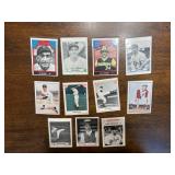 Vintage Baseball Card Lot Featuring Hall of Fame MLB Players, 11 Cards