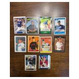 Baseball 10-Card Rookie Card Lot Featuring Star Players, Tim Lincecum, Yu Darvish, Alex Gordon, Troy Tulowitzki, Josh Hamilton, and More